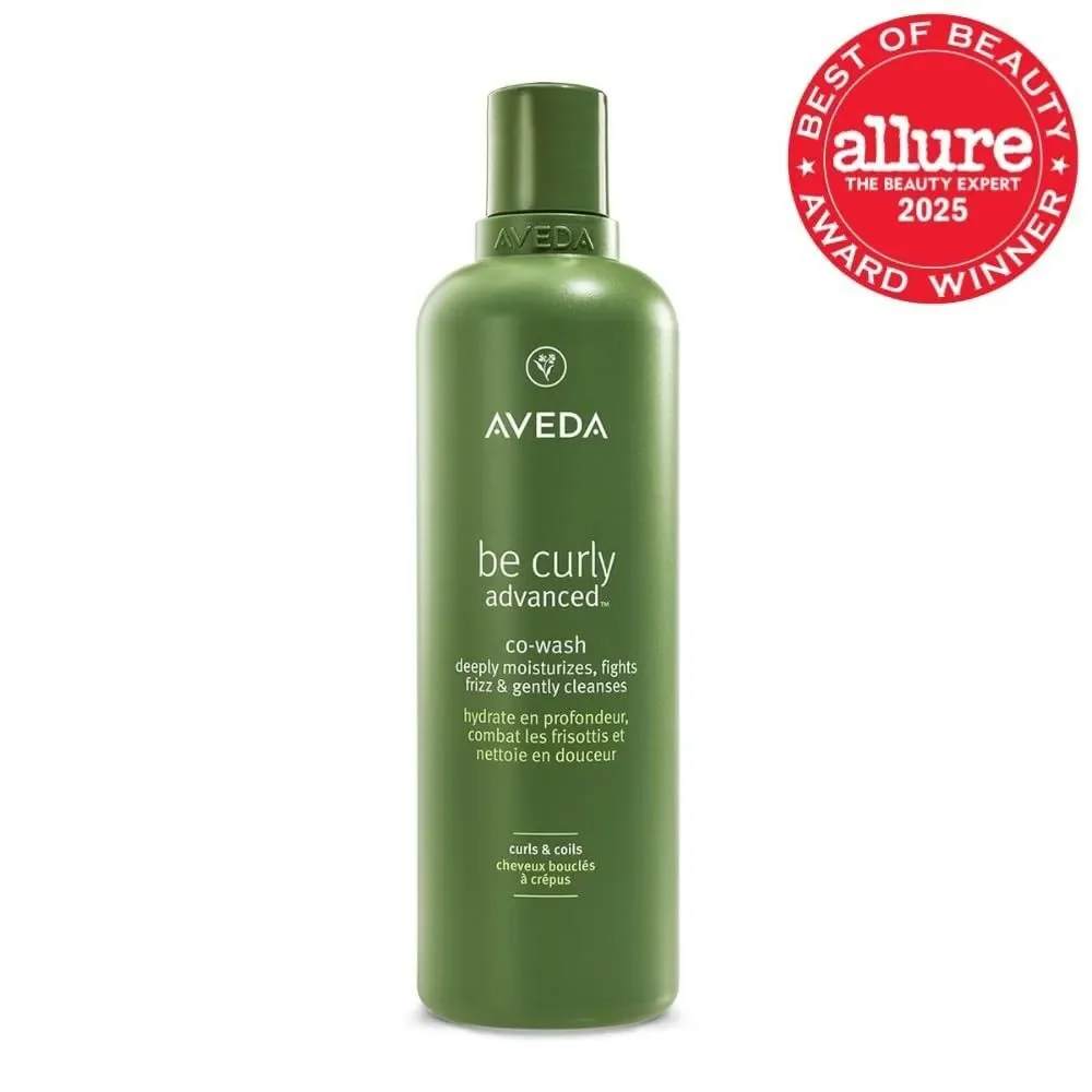 Aveda Be Curly Advanced Co-Wash Removes Buildup Without Stripping Citrus 11.8oz